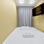 Апартаменты (С односпальной кроватью без окна (24)), Апартаменты VEDA Aparts Лиговский 55