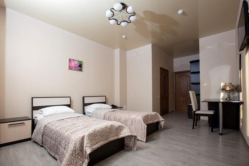 Двухместный (Комфорт Twin) гостиницы LOTUS HOTEL & SPA, Саратов