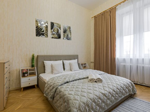 Светлые апартаменты в туристической части города, Минск