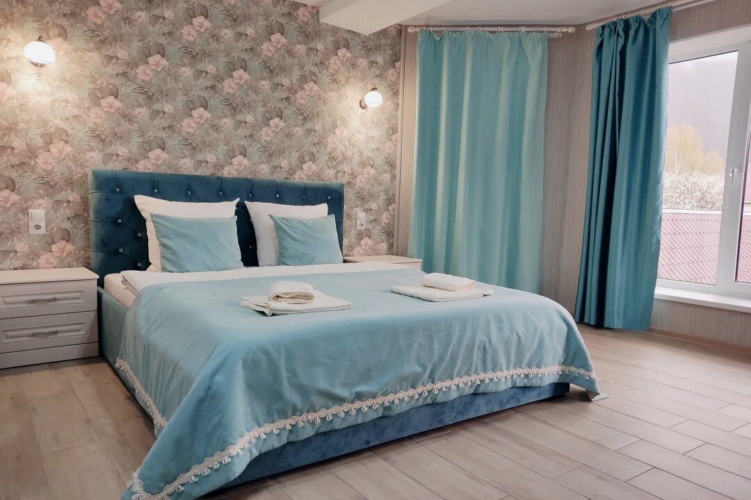 Двухместный (Двухместный номер с 1 кроватью (DBL), стандарт) гостиницы Горная соната, Архыз