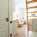 Апартаменты (Двухуровневые Стандарт с одной  большой кроватью и диваном), Апартаменты Variant M50