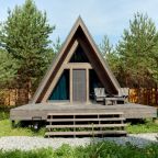 Шестиместный (Коттеджи A-frame), База отдыха ЁLKI House