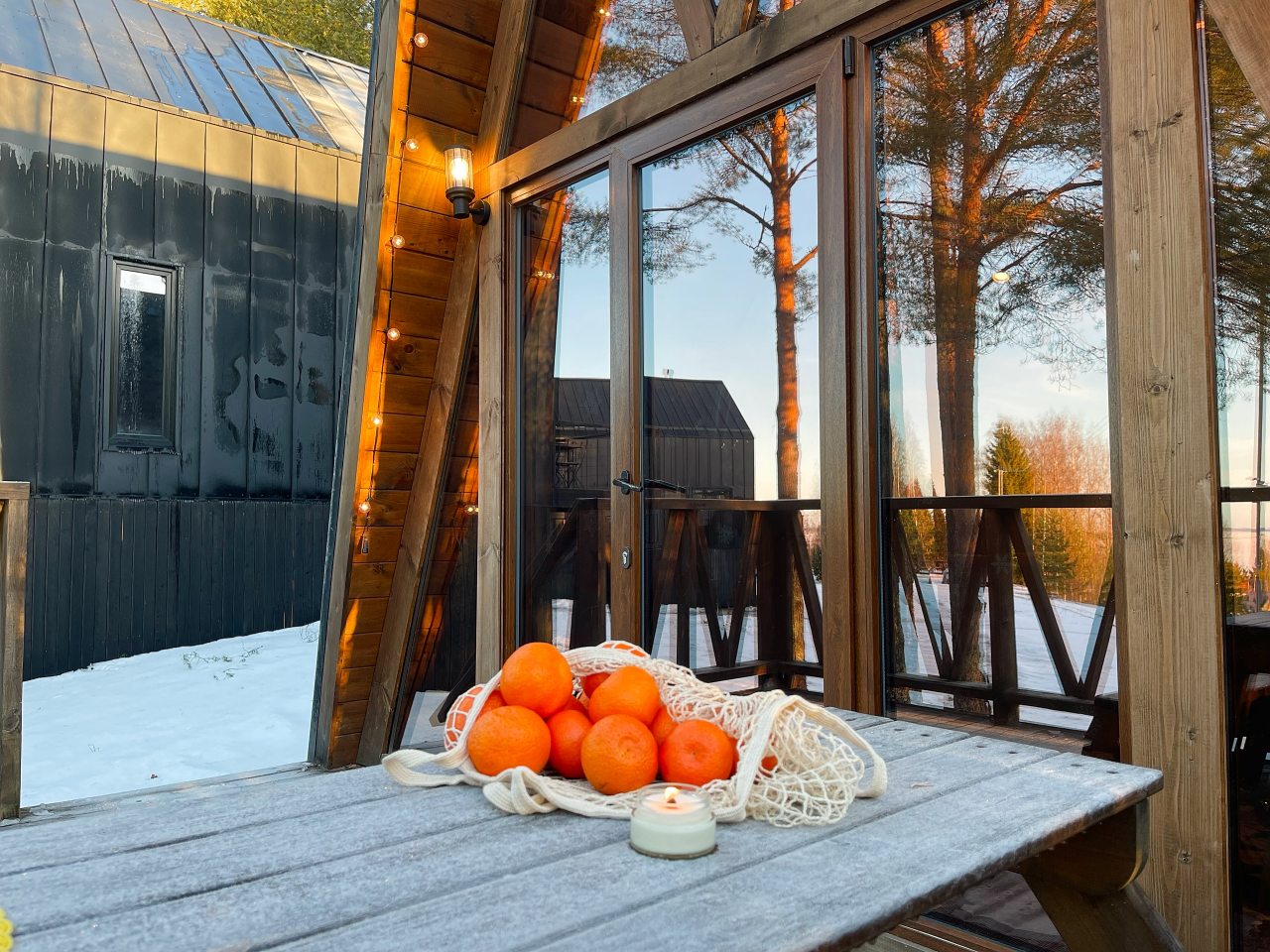 Дом (А-Фрейм Лесной орех), База отдыха ALDI-Karelia