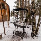 Дом (А-Фрейм Черное-белое), База отдыха ALDI-Karelia