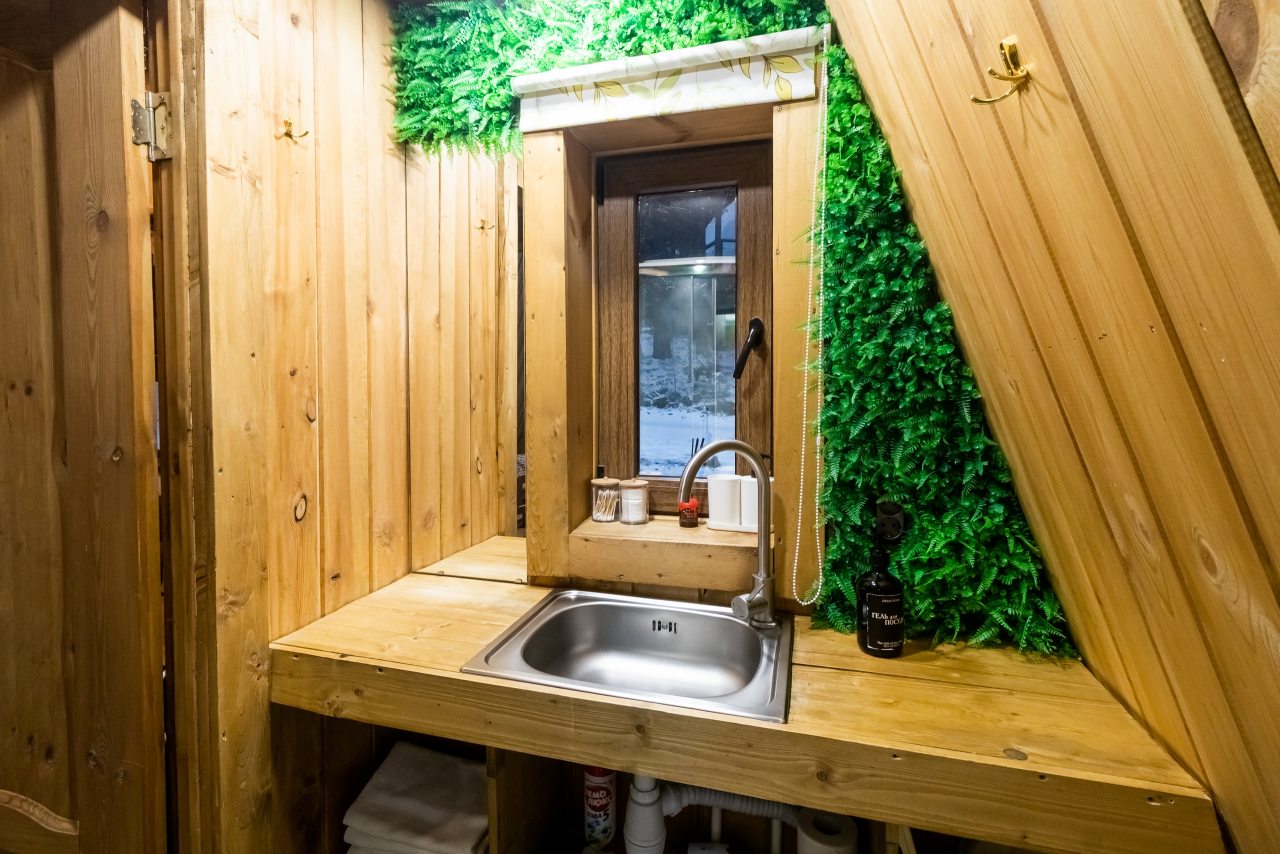 Дом (А-Фрейм Золотой дуб), База отдыха ALDI-Karelia