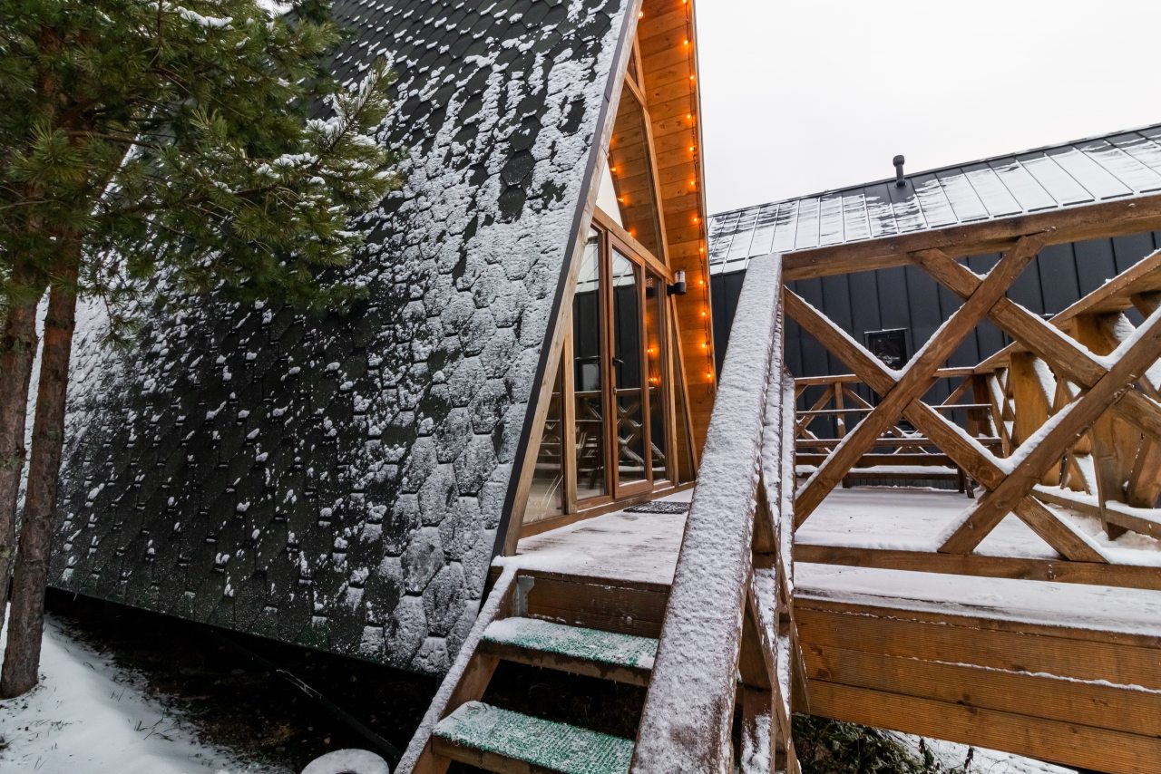 Дом (А-Фрейм Золотой дуб), База отдыха ALDI-Karelia