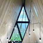 Дом (А-Фрейм Черное-белое), База отдыха ALDI-Karelia