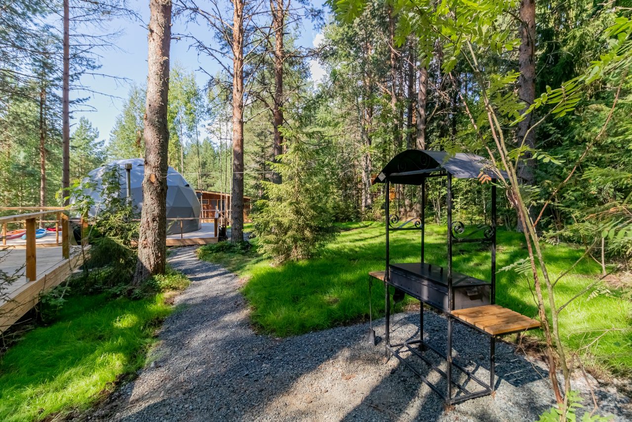 Дом (Купол Петроглифы), База отдыха АЛДИ-Карелия