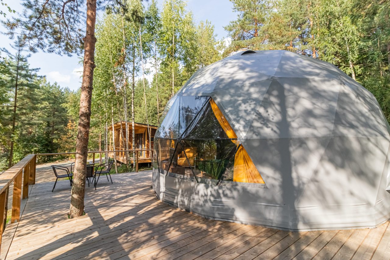 Дом (Купол Карельский лес), База отдыха АЛДИ-Карелия
