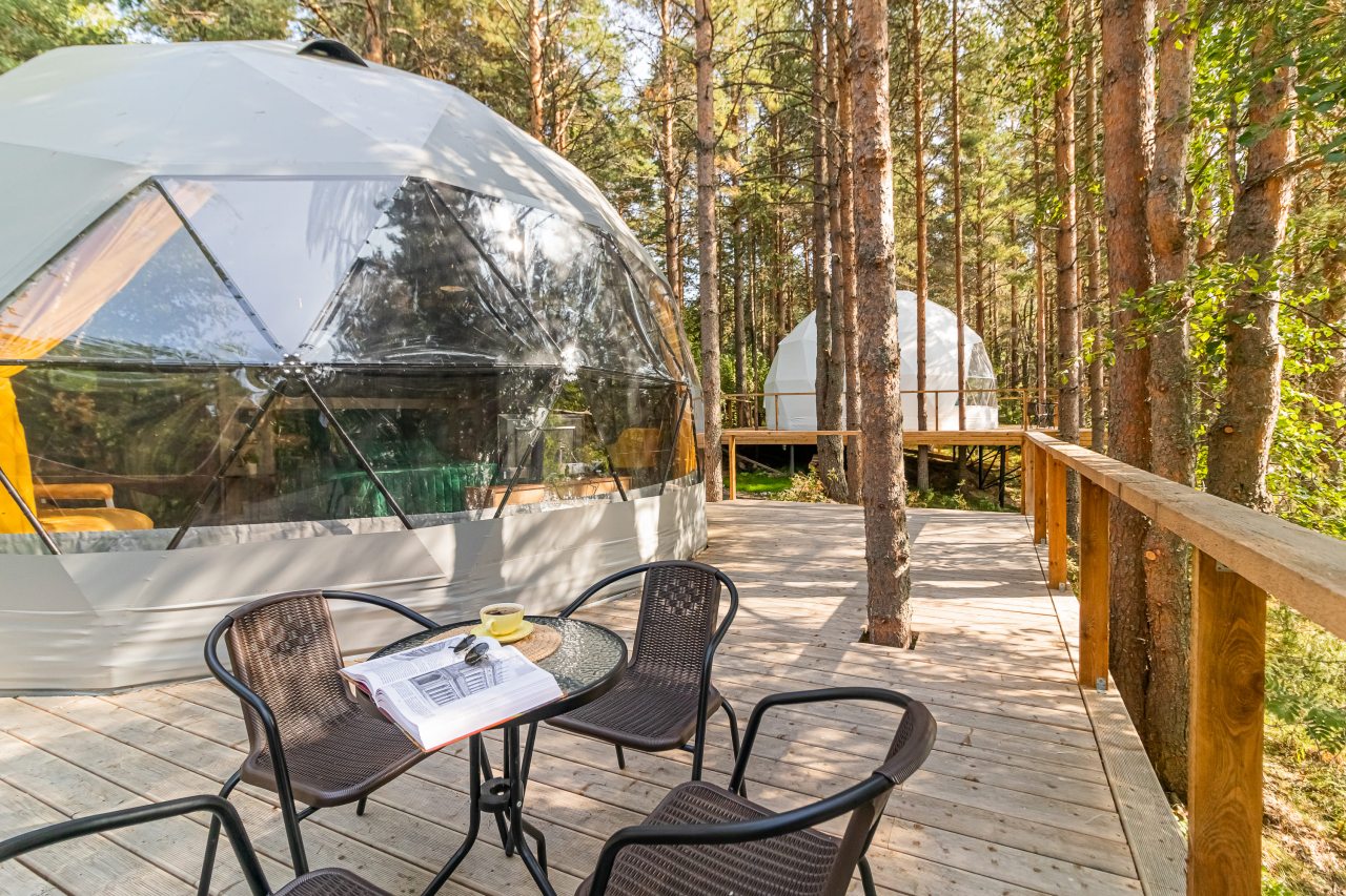 Дом (Купол Карельский лес), База отдыха АЛДИ-Карелия