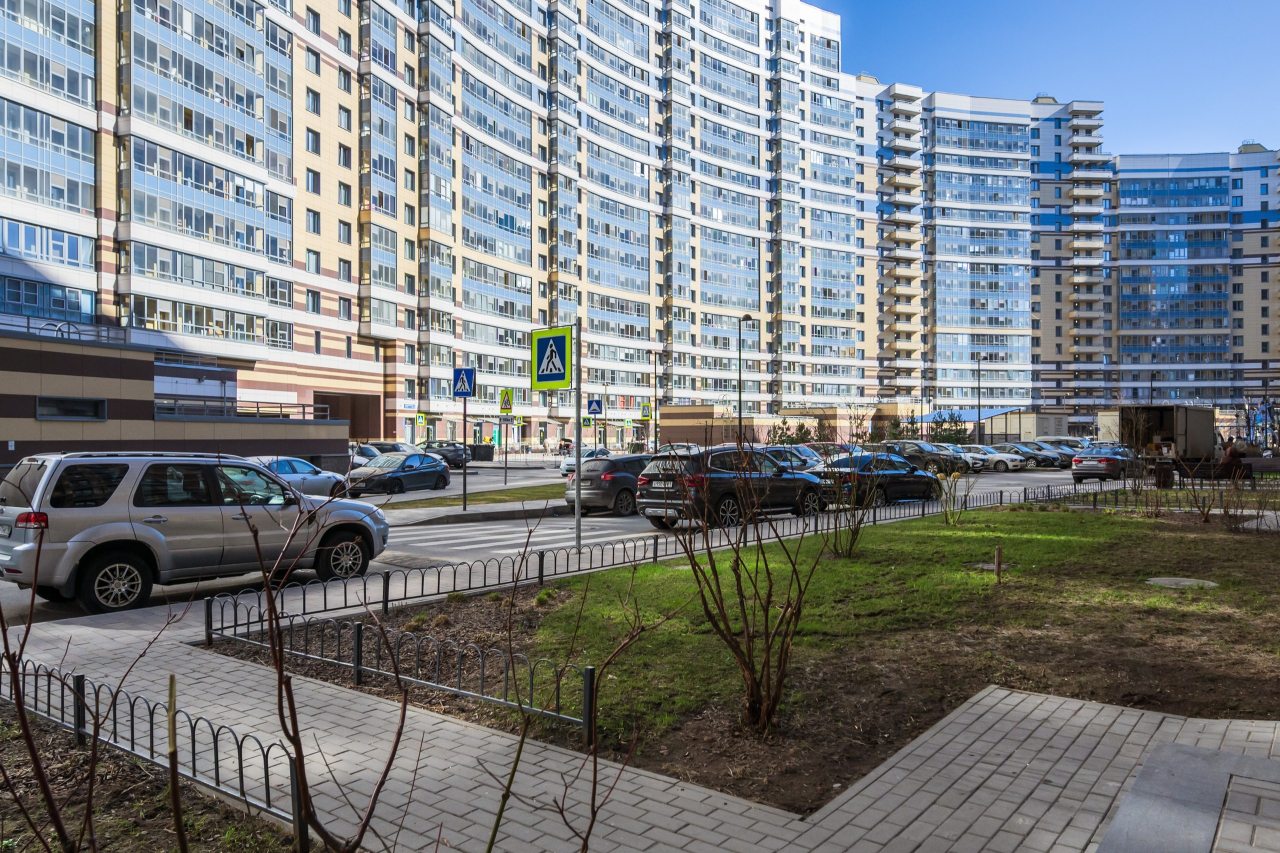 Люкс (Студия ЛОТ581), Апартаменты RentalSPb в новом ЖК на Пионерской