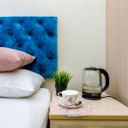 Удобства в номере, чайник, отчетные док по запросу,парковка