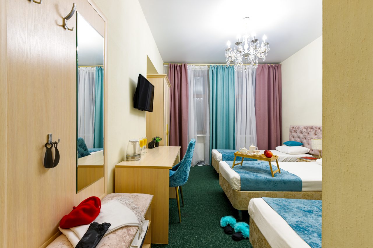 3 кровати,Парковка, вай фай, с детьми,удобства в номере