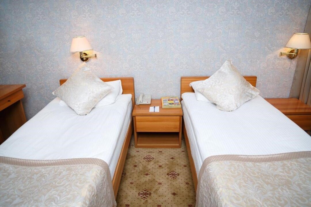Двухместный (Стандарт с двумя раздельными кроватями) отеля Astana International Hotel, Алматы