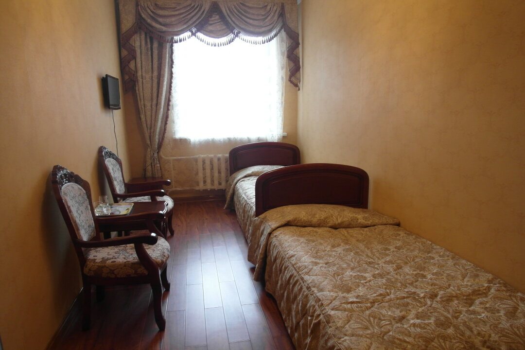 Двухместный (С 2 кроватями) гостиницы Адмиралъ, Петропавловск
