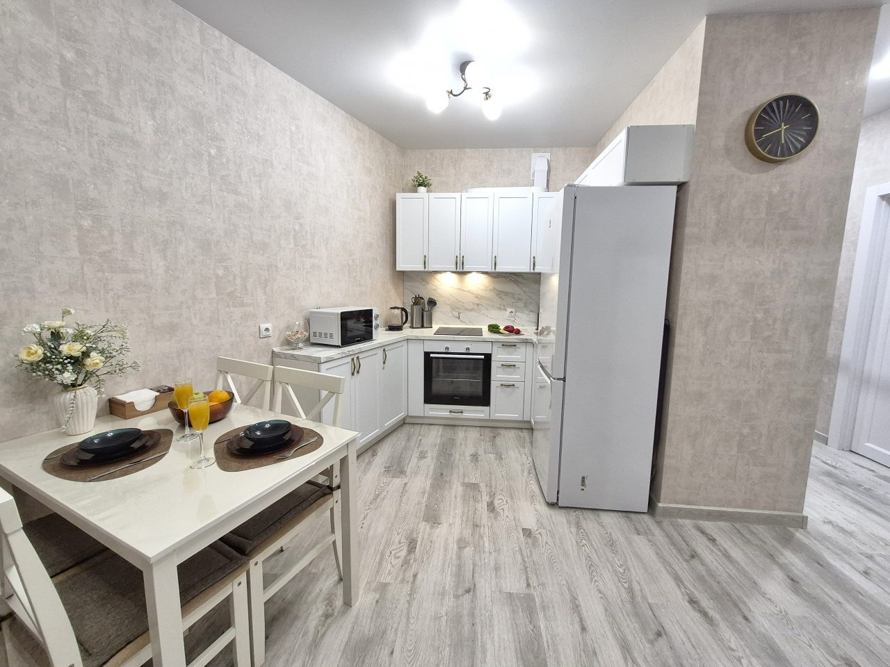 Возможность самостоятельного приготовления пищи, Современная квартира в ЖК