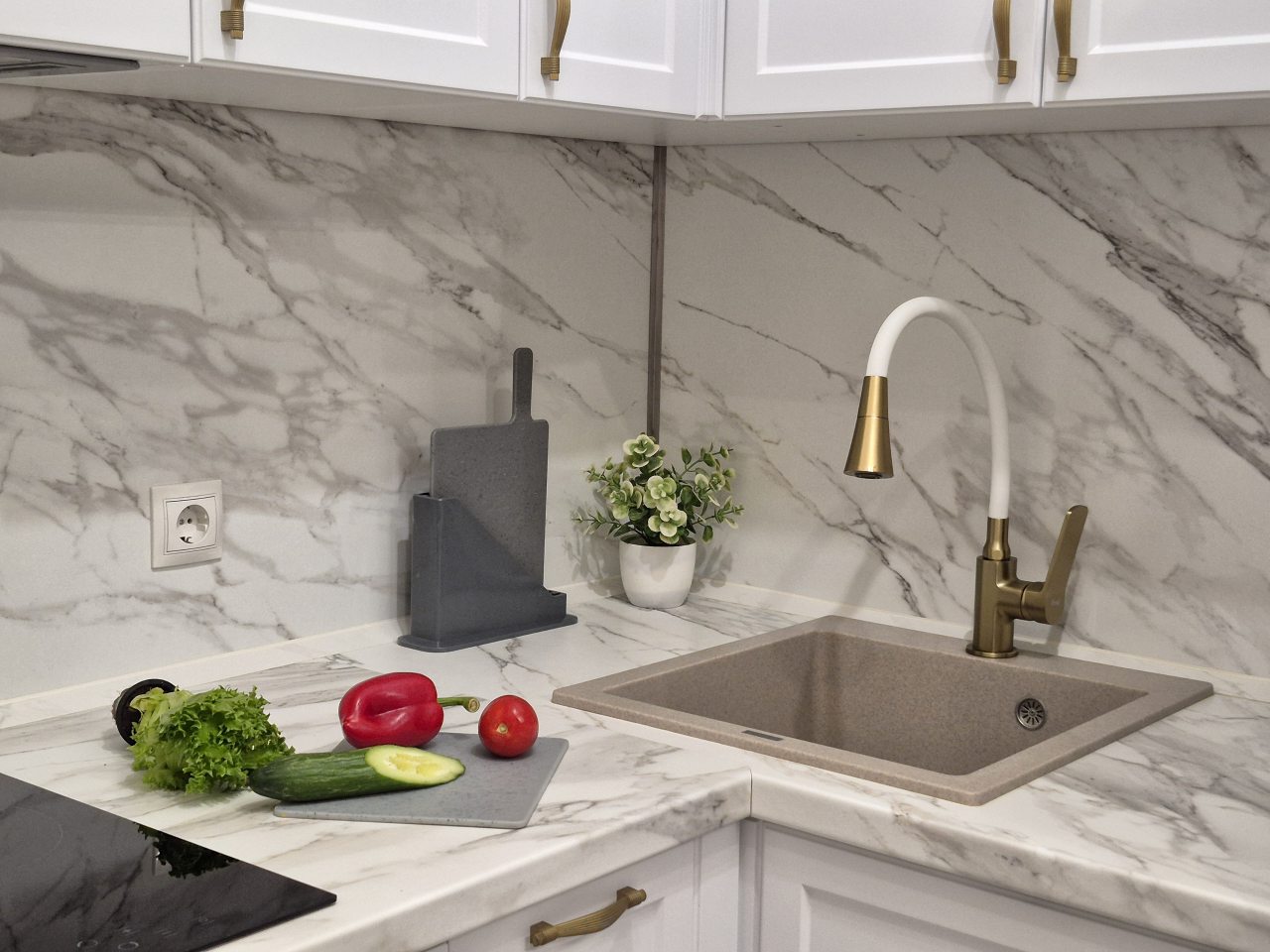 Возможность самостоятельного приготовления пищи, Современная квартира в ЖК