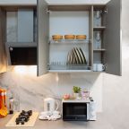 Квартира (Евродвушка с видом во двор), Дизайнерские апартаменты у реки