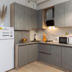 Квартира (Евродвушка с видом во двор), Дизайнерские апартаменты у реки