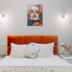 Квартира (Евродвушка с видом во двор), Дизайнерские апартаменты у реки