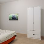 Квартира (Евродвушка с видом во двор), Дизайнерские апартаменты у реки