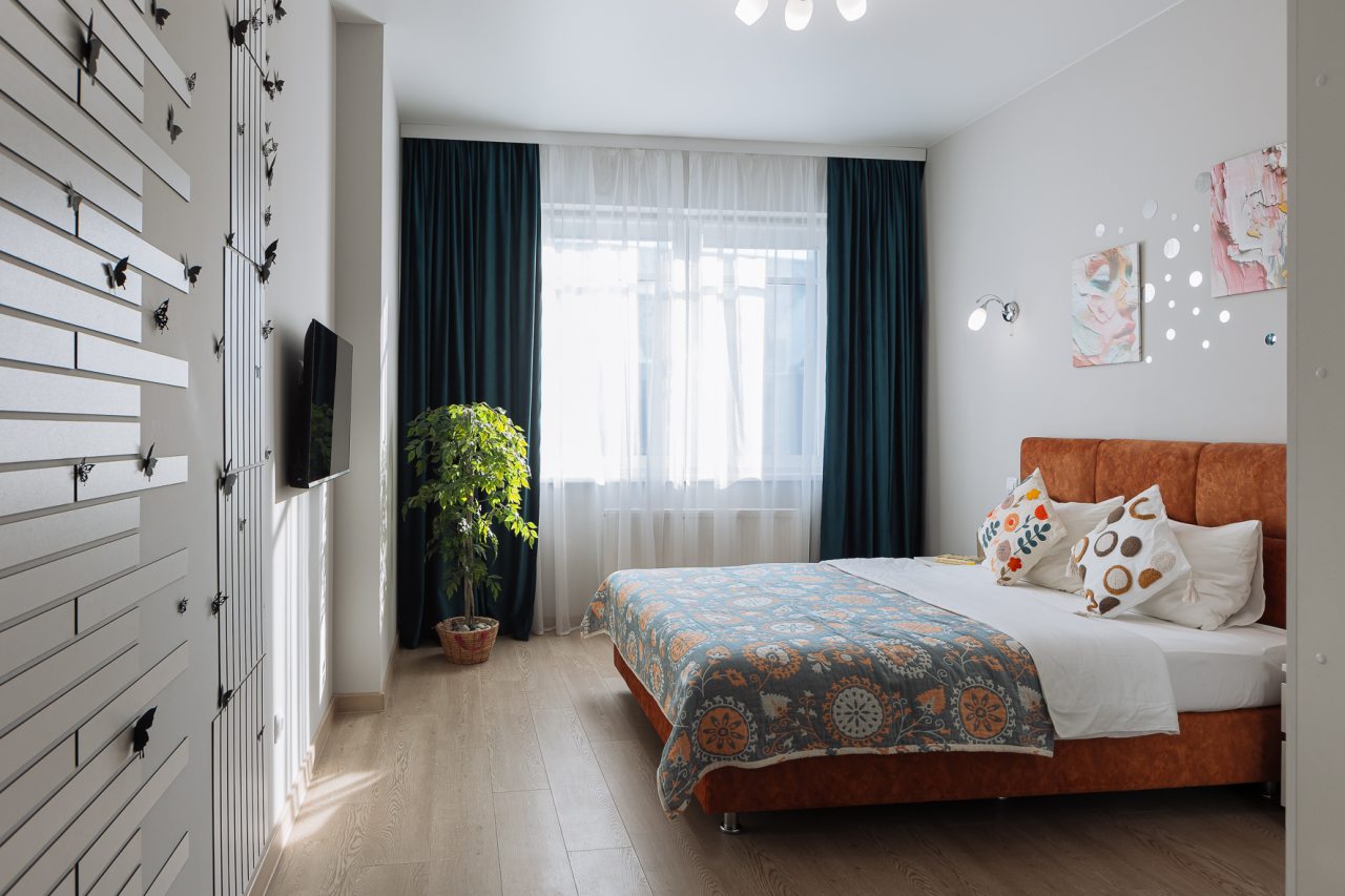 Квартира (Евродвушка с видом на реку), Дизайнерские апартаменты у реки