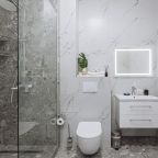 Квартира (Евродвушка с видом на реку), Дизайнерские апартаменты у реки