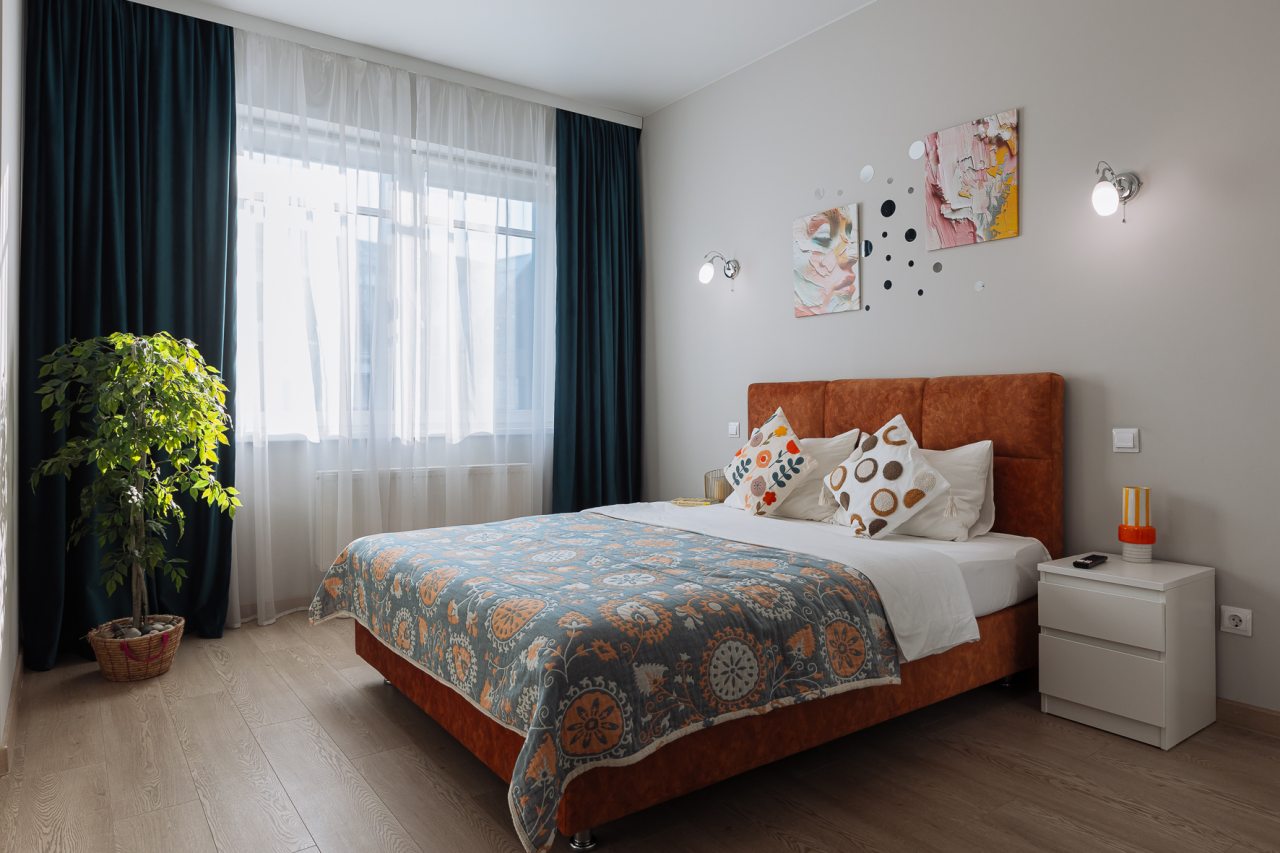 Квартира (Евродвушка с видом на реку), Дизайнерские апартаменты у реки