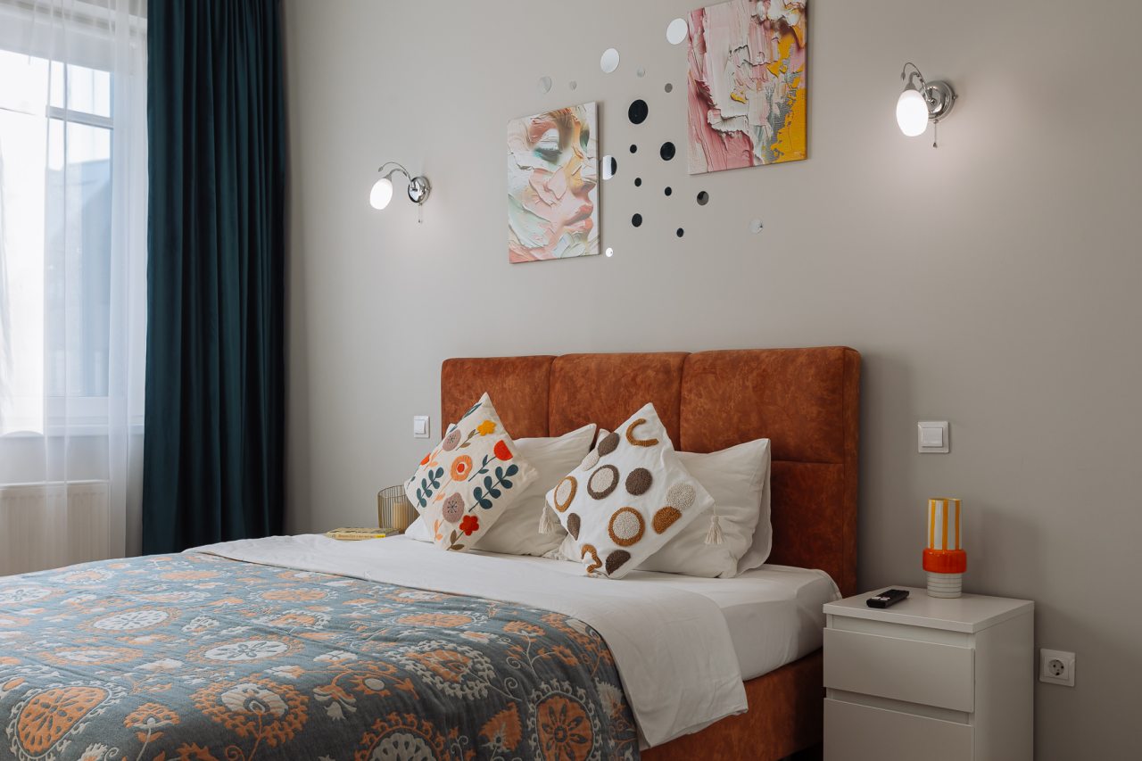 Квартира (Евродвушка с видом на реку), Дизайнерские апартаменты у реки