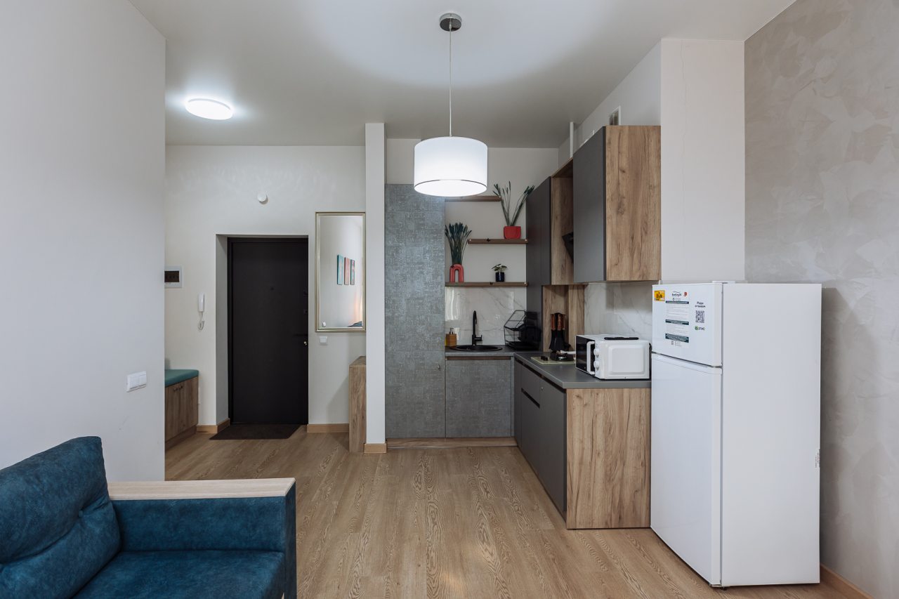 Квартира (Евродвушка с видом на реку), Дизайнерские апартаменты у реки