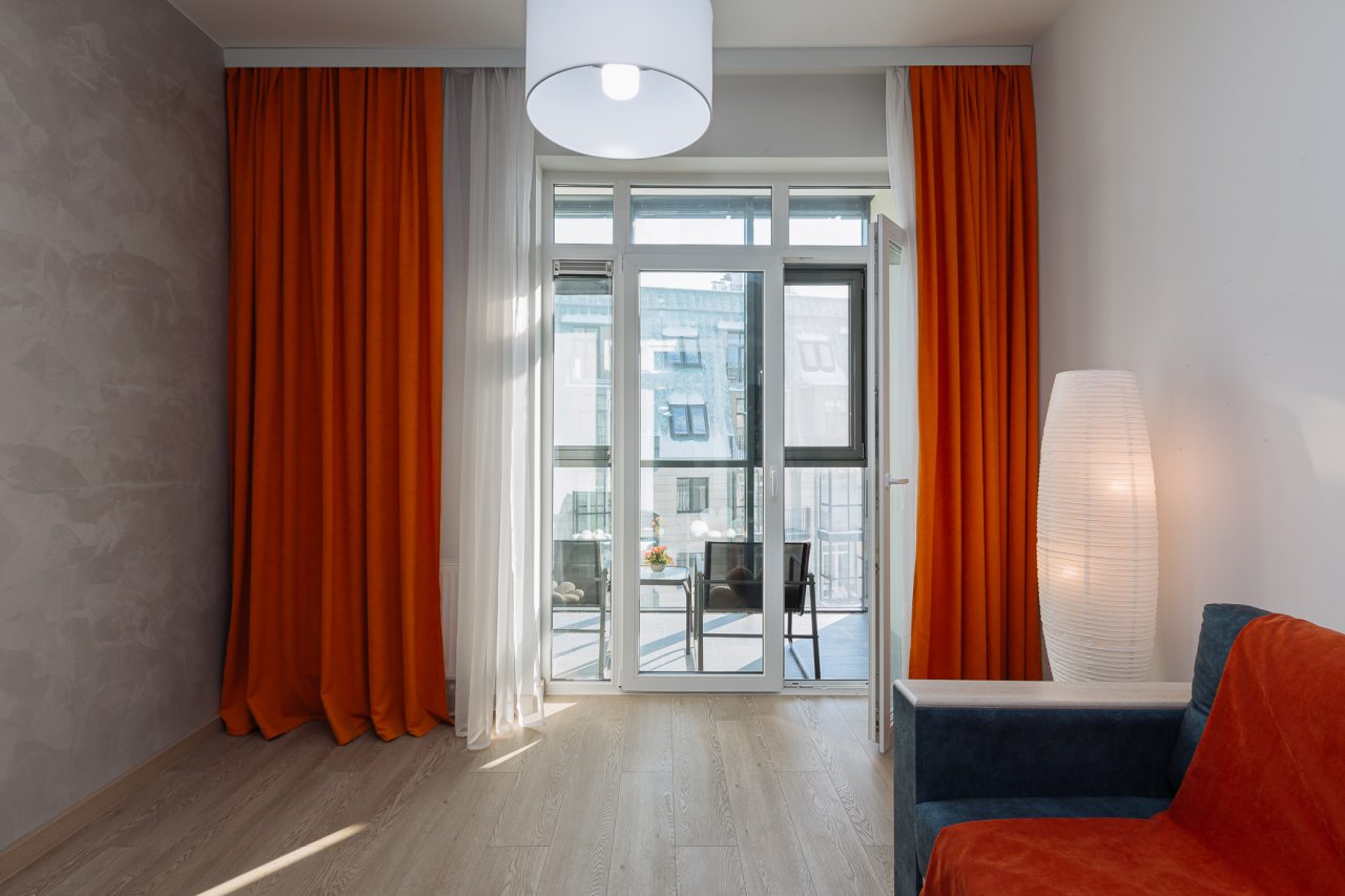 Квартира (Евродвушка с видом на реку), Дизайнерские апартаменты у реки