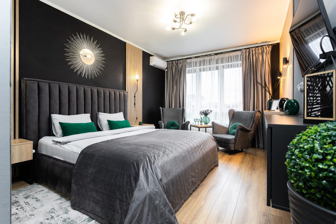 Апартаменты (Рeаrl blаck), Апартаменты Fish Villagte класса люкс/комфорт плюс в Рыбной деревне