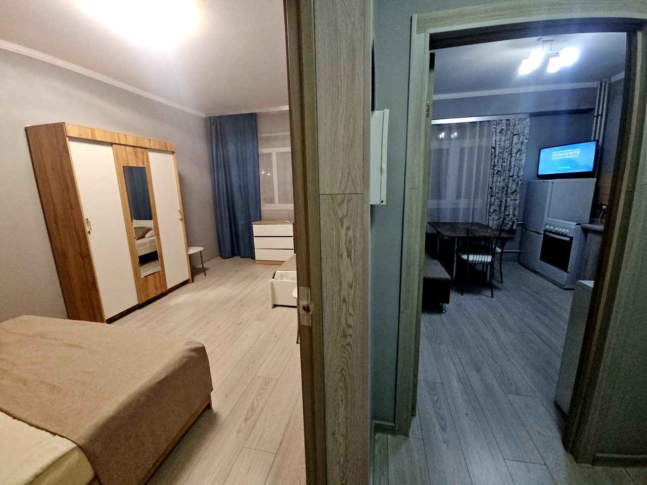 Апартаменты (Спальня+ кухня-гостиная  - 2 этаж), Апартаменты Golden Holiday