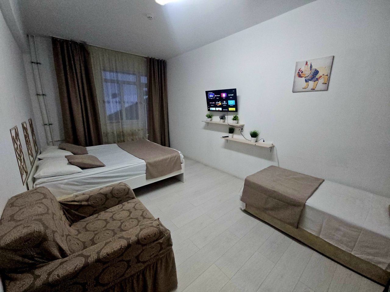 Апартаменты (Спальня + кухня-гостиная - 4 этаж), Апартаменты Golden Holiday