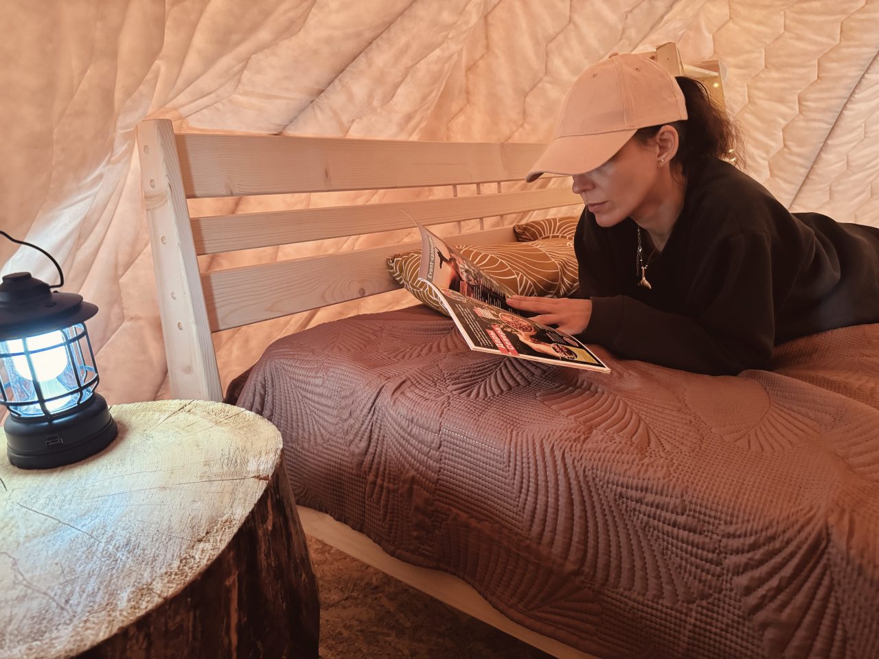 Двухместный (Чум с 1 кроватью), Глэмпинг Гиперборея