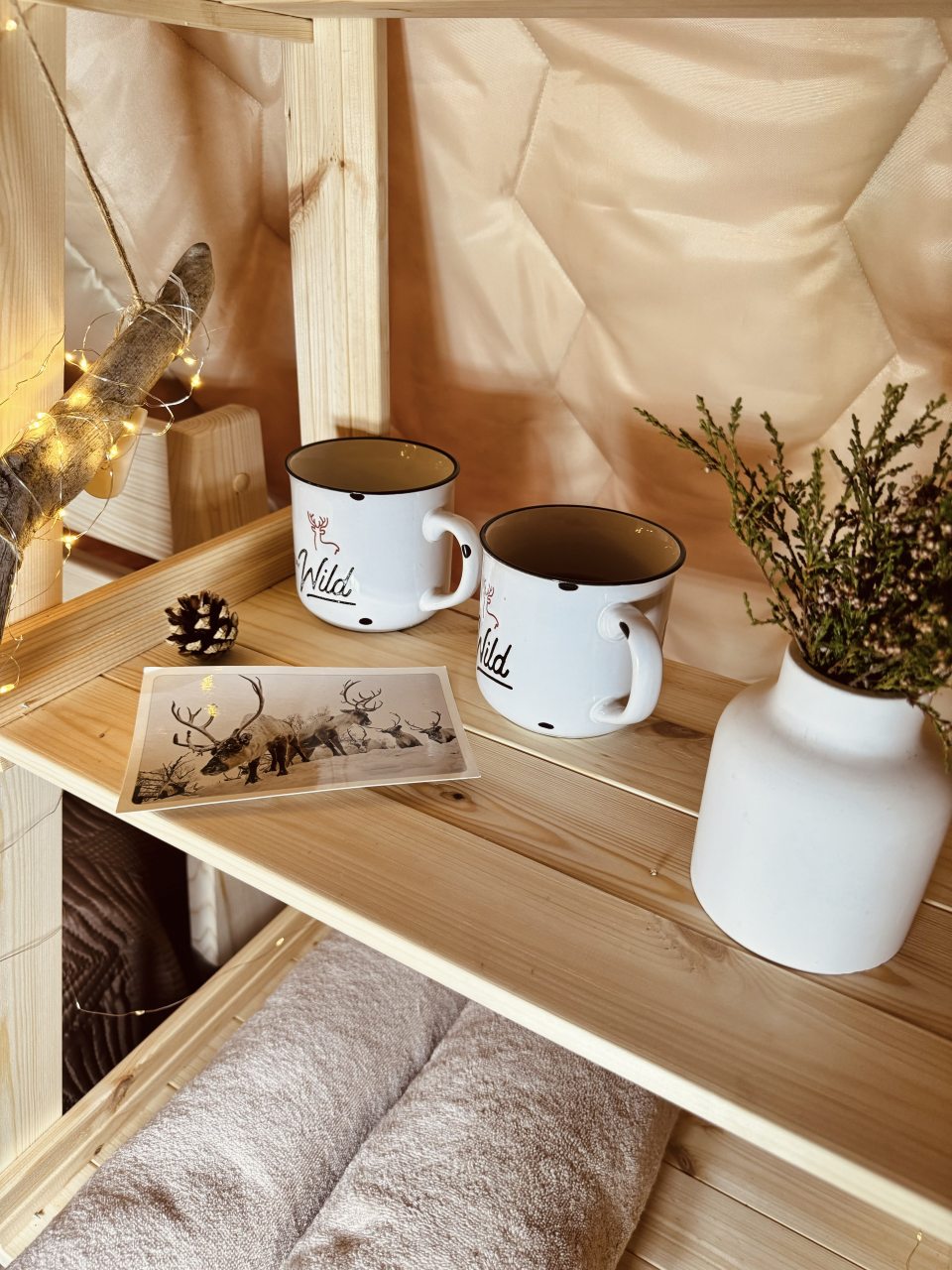 Двухместный (Чум с 2 кроватями), Глэмпинг Гиперборея