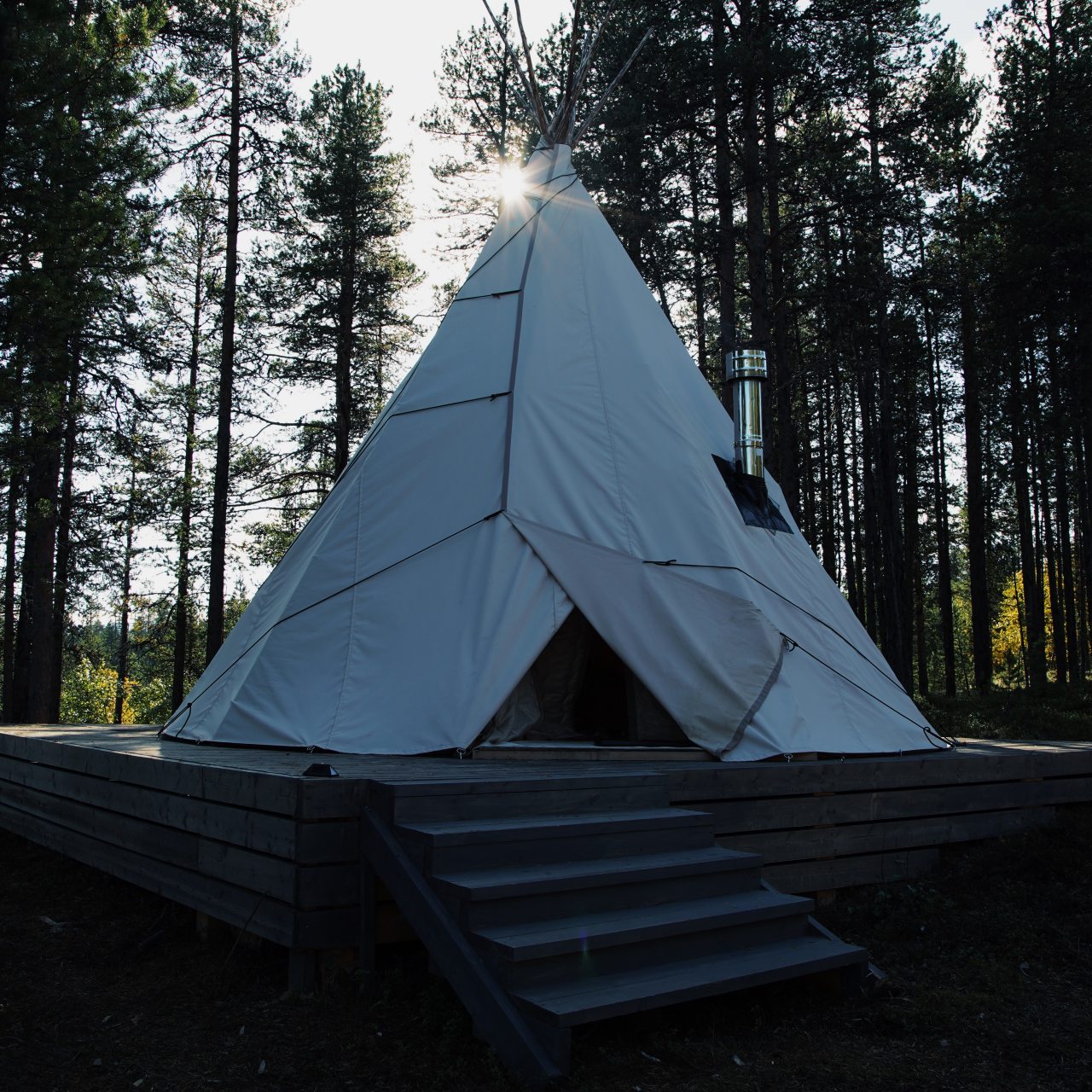 Двухместный (Чум с 1 кроватью), Глэмпинг Гиперборея
