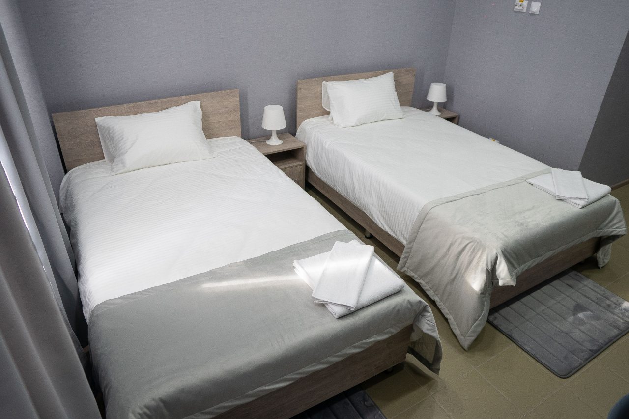 Двухместный (Стандарт двухместный с двумя кроватями) отеля Аскет, Пенза