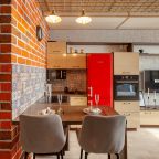 Студио (Апартаменты RentPlaza с красивым видом на волгу), Апартаменты RentPlaza Ново-Садовая 201Б