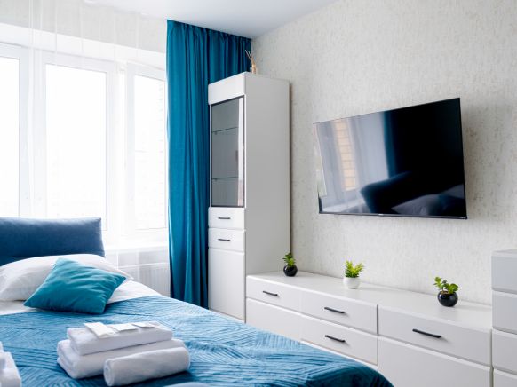 Апартаменты Светлая 1-к квартира в мкр. Новый город от RentAp.