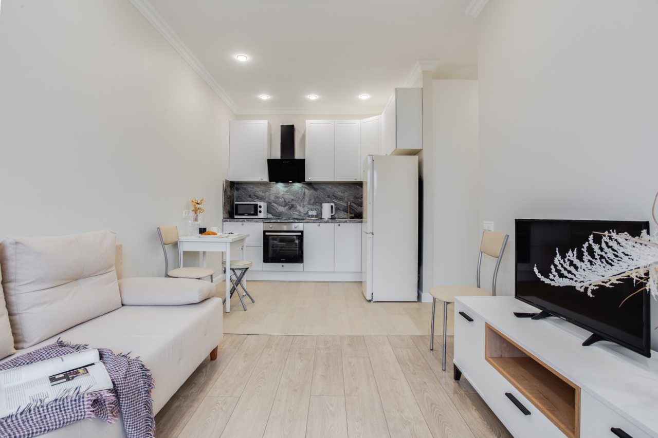 Апартаменты (Квартира  1-к., 45 м², 3/12 эт.), Апартаменты Роскошные 1-к апартаменты (евродвушка)