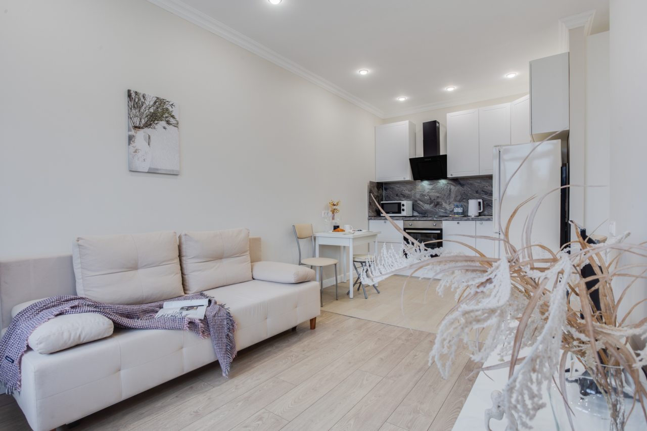Апартаменты (Квартира  1-к., 45 м², 3/12 эт.), Апартаменты Роскошные 1-к апартаменты (евродвушка)