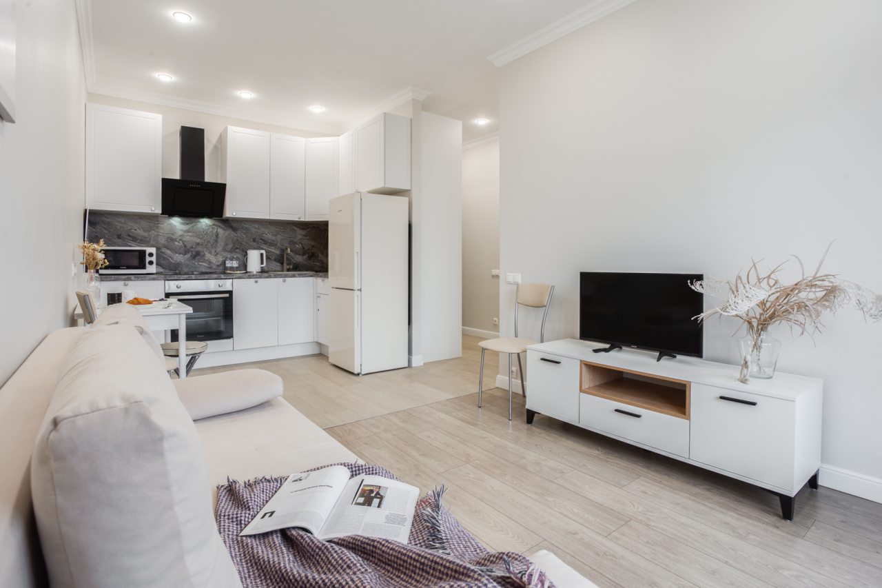 Апартаменты (Квартира  1-к., 45 м², 3/12 эт.), Апартаменты Роскошные 1-к апартаменты (евродвушка)