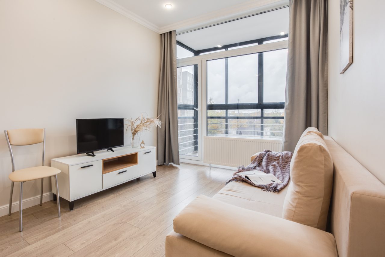 Апартаменты (Квартира  1-к., 45 м², 3/12 эт.), Апартаменты Роскошные 1-к апартаменты (евродвушка)