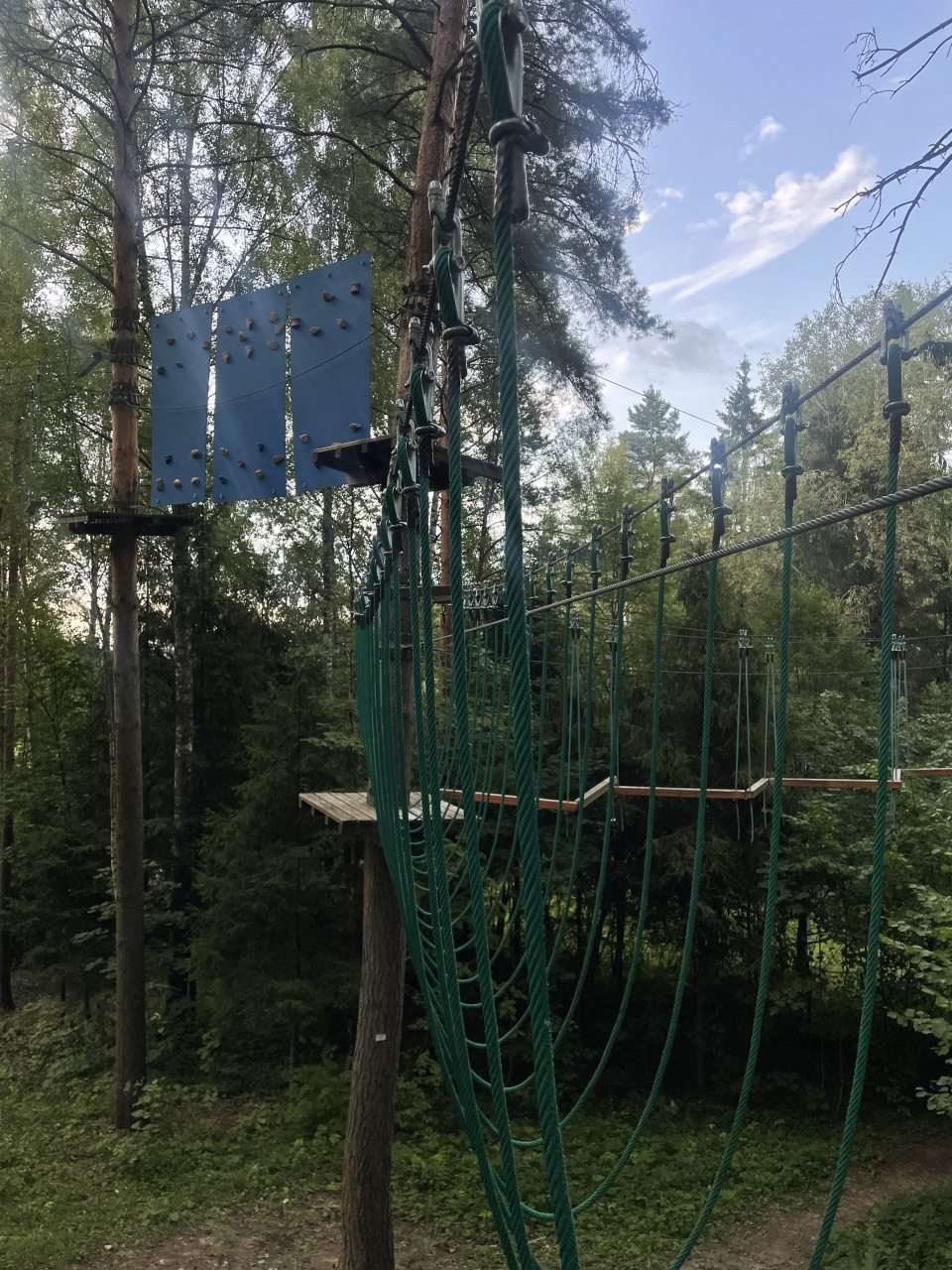 Веревочный парк, База отдыха Парк активного отдыха Гришкино