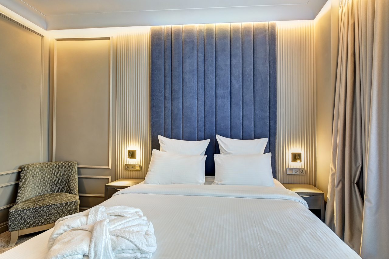 Двухместный (Апартаменты с видом на парк и зелень 3-4), Апартаменты В отеле на Ленина 217а