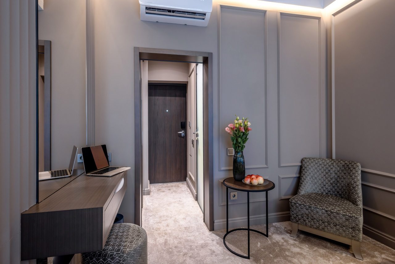 Двухместный (Апартаменты с видом на парк и зелень 3-4), Апартаменты В отеле на Ленина 217а