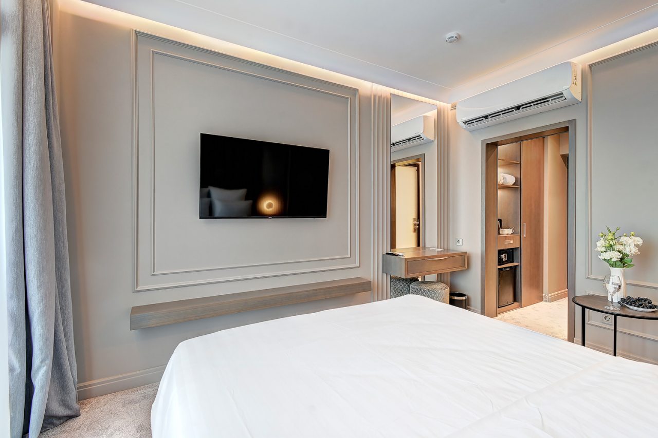 Двухместный (Апартаменты с видом на парк и зелень 3-4), Апартаменты В отеле на Ленина 217а