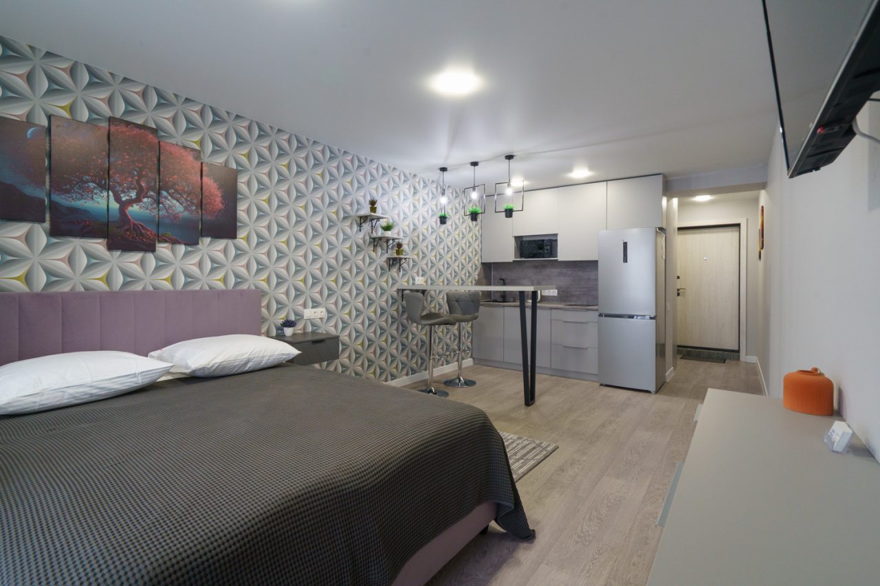 квартира студия на двоих человек