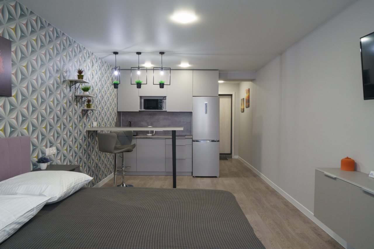 квартира студия на двоих человек